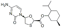 (1R,2S,5R)-Menthyl-(2R,5S)-5-(4-amino-2-oxo-2H-pyrimidin-1-yl)-[1,3]oxathiolane-2-carboxylic acid,CME/147027-10-9/