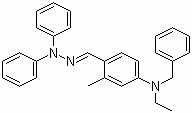 2-Methyl-4-(N-ethyl-N-benzyl)aminobenzoaldehyde-1,1-diphenylhydrazone/106618-38-6/2-插-4-(N-涔-N-)姘ㄥ鸿查-1,1-浜
