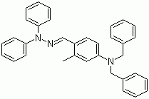 2-Methyl-4-dibenzylaminobenzaldehyde-1,1-diphenylhydrazone/103079-11-4/2-插-4-浜姘ㄥ鸿查-1,1-浜