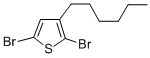 2,5-Dibromo-3-hexylthiophene/116971-11-0/