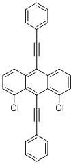 1,8-Dichloro-9,10-bis(phenylethynyl) anthracene/51749-83-8/