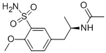 Acetamide, N-[(1R)-2-[3-(aminosulfonyl)-4-methoxyphenyl]-1-methylethyl]-/112101-74-3/