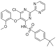 N-[6-chloro-5-(2-methoxyphenoxy)[2,2'-bipyrimidin]-4-yl]-4-(1,1-dimethylethyl)benzenesulfonamide/150727-06-3/