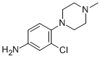 3-chloro-4-(4-methylpiperazin-1-yl)benzenamine/16154-72-6/