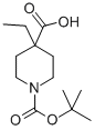 1-Boc-4-ethyl-4-piperidinecarboxylic acid/188792-67-8/