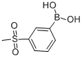 3-(Methylsulfonyl)phenylboronic acid/373384-18-0/