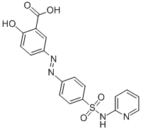 Salicylazosulfapyridine/599-79-1/