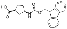 (+)-(1S,3R)-N-Fmoc-3-Aminocyclopentanecarboxylic acid/220497-66-5/