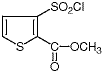 3-(Chlorosulfonyl)-2-thiophenecarboxylic Acid Methyl Ester/59337-92-7/