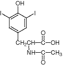 N-Acetyl-3,5-diiodo-L-tyrosine/1027-28-7/