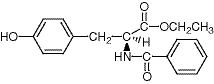 N-Benzoyl-L-tyrosine Ethyl Ester/3483-82-7/