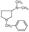 1-Benzyl-3-(dimethylamino)pyrrolidine/69478-77-9/