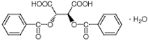 (+)-Dibenzoyl-D-tartaric AcidMonohydrate/17026-42-5/