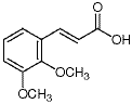 trans-2,3-Dimethoxycinnamic Acid/7345-82-6/