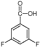 3,5-Difluorobenzoic Acid/455-40-3/