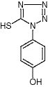 1-(4-Hydroxyphenyl)-5-mercapto-1H-tetrazole/52431-78-4/