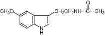 N-Acetyl-5-methoxytryptamine/73-31-4/