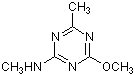 2-Methoxy-4-methyl-6-(methylamino)-1,3,5-triazine/5248-39-5/