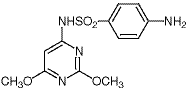 Sulfadimethoxine/122-11-2/